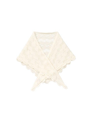 Opany Triangle Tørklæde - Birch White