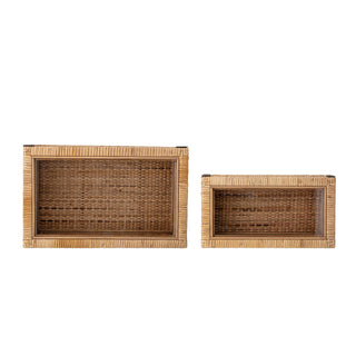 Lally Rattan Æske med Låg