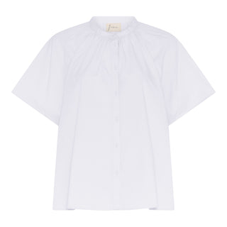 Frau Siena Bomuld Skjorte - Bright White