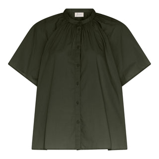 Frau Siena Bomuld Skjorte - Duffel Bag