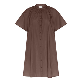 Frau Siena Kjole - Coffee Quartz