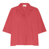 Frau Berlin Bomuld Skjorte - Garnet Rose