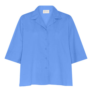 Frau Berlin Bomuld Skjorte - Granada Sky