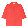 Frau Berlin Bomuld Skjorte - Hot Coral