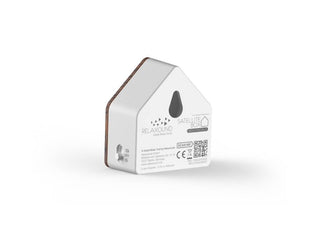 Zwitscher box med fuglekvidder - Nattergal / Eg Front