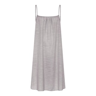 Frau Vancouver Kort Kjole - Coffee Quartz Stripe