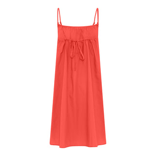 Frau Vancouver Kort Kjole - Hot Coral