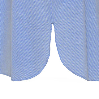 Frau Vancouver Kort Kjole - Medium Blue Stripe