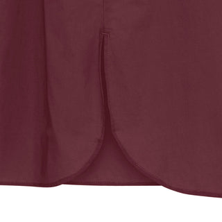 Frau Vancouver Kort Kjole - Red Mahogany