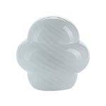 Glas bord lampe - Farve: Hvid