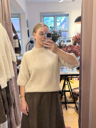 TWNS Kahoni Alpaca Sweater - Mottled beige