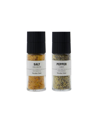 Nicolas Vahe Gaveæske - Chili Salt & Hvidløgspeber