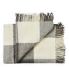 Ærø Uld Plaid 140x240 - Grey White