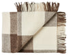 Ærø Uld Plaid 140x240 - Dark Brown
