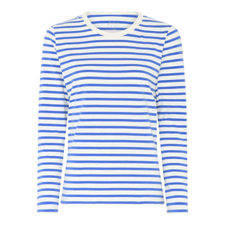 Frau Lucca Stripe Bluse - Bomuld - Mange Farver
