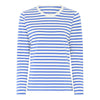 Frau Lucca Stribet Bluse - Amparo Blue