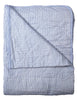 Au Maison Tæppe Quilt - Stribet Blå 140x180