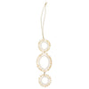 Bungalow Perle Julepynt - H14cm Mio Champagne