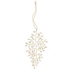 Bungalow Perle Julepynt - Leaf H14cm Gia Pearl