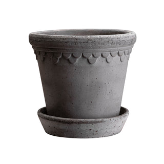 Bergs Københavner Potte - Raw Grå Terracotta