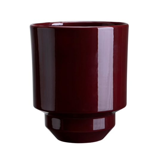 Hoff GLAZED Deep Burgundy - Potte