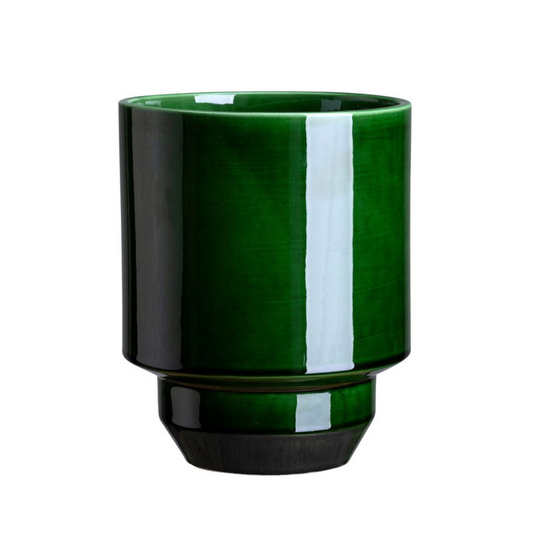 Hoff GLAZED Emerald Green - Potte