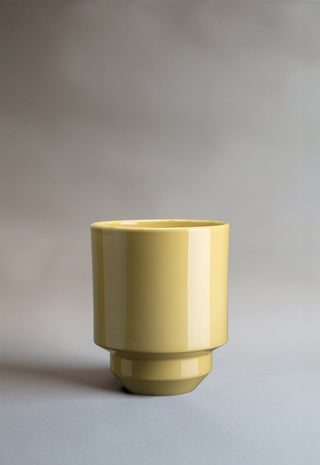 Bergs Hoff GLAZED Pale Yellow - Potte
