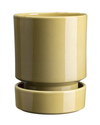 Bergs Hoff GLAZED Pale Yellow - Potte