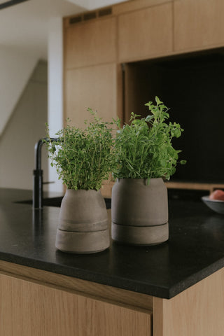Bergs Viva Selvvandingspotte - RAW Grey Terracotta