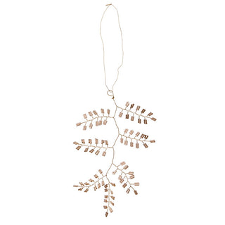 Bungalow Perle Julepynt - Twig Mio Champagne