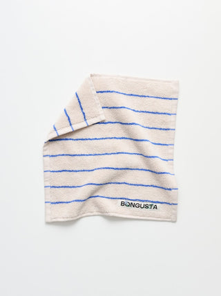 Bongusta Naram Håndklæde - Moonbeam & Ultramarine