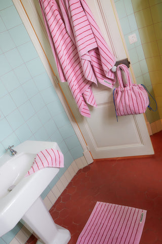 Bongusta Naram Bademåtte - Baby Pink & Ski Patrol