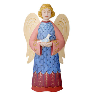 Bungalow Engel Figur Lysestage