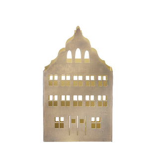 Bungalow Hus Lysestage Golden - Townhouse H16cm
