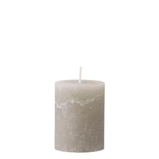 Bungalow Bloklys Stearinlys - Rustic Stone