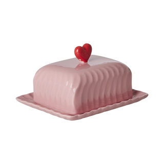 Smørskjuler keramik - Pink