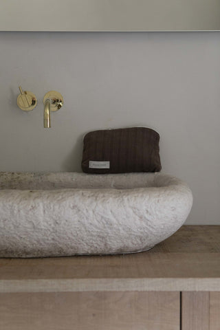 Studio Feder Celia Toilettaske - Mini - Bruno Check
