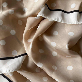 Callie Tørklæde - Beige/Råhvid