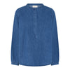Frau Madrid Denim Skjorte - Clear Blue