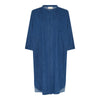 Frau Seoul Denim Skjorte - Clear Blue