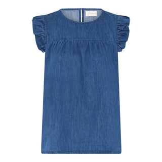Frau Stockholm Top - Denim - Flere Farver