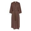 Frau Madrid Kjole - Coffee Quartz