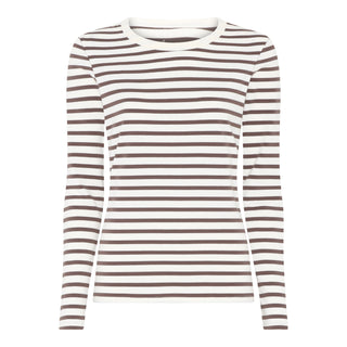 Frau Lucca Stripe Bluse - Bomuld - Mange Farver
