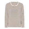 Frau Panama Bluse - Stripe Bomuld