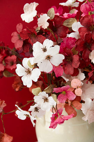 Bungalow Coral Bells Blomst H70cm - White