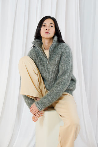 TWNS Arana Pullover - Military Snow