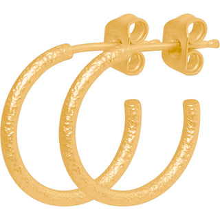 Frau Oxford Hoop Øreringe - 1,5 cm