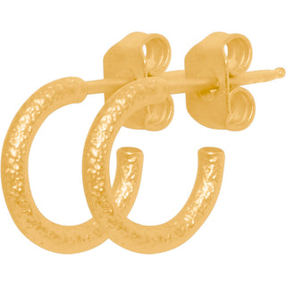 Frau Oxford Hoop Øreringe - 1,0 cm