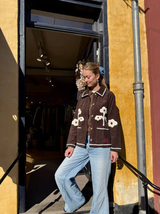 Sissel Edelbo Twiggy Jakke – Fudge Brown