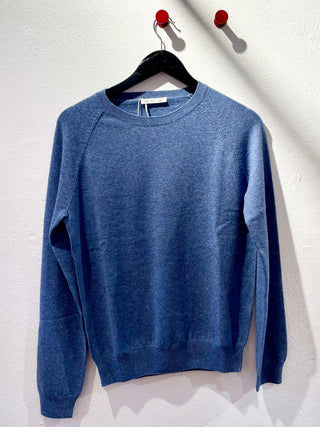Note Anecdote Classic Bluse - Blue